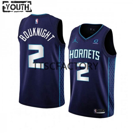 Kinder NBA Charlotte Hornets Trikot James Bouknight 2 Jordan 2022-23 Statement Edition Lila Swingman